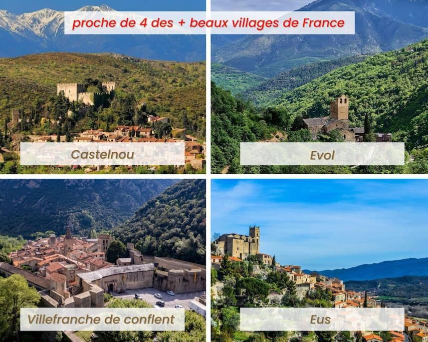 Maison 4 Pers Avec Jardin Au Pied Des Montagnes Ria 外观 照片